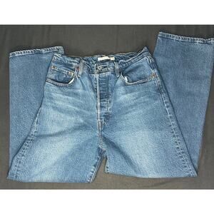 Levi's Women Ribcage Straight Ankle 31x27